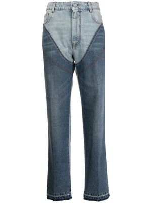 Stella McCartney mid-rise straight-leg jeans - Blue