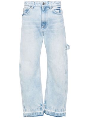 Stella McCartney mid-rise tapered-leg jeans - Blue