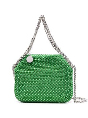 Stella McCartney mini Falabella crystal-embellished tote bag - Green