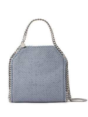 Stella McCartney mini Falabella interwoven tote bag - Blue