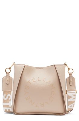 Stella McCartney Mini Faux Leather Crossbody Bag in 9200 Cream