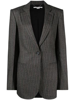 Stella McCartney pinstripe single-breasted blazer - Grey