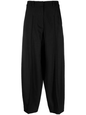 Stella McCartney pleat-detail tailored trousers - Black