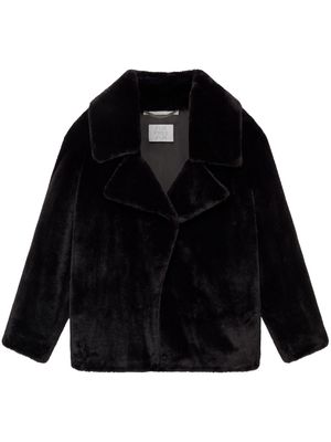 Stella McCartney Plush Teddy faux-fur jacket - Black
