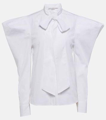 Stella McCartney Puff-sleeve cotton shirt