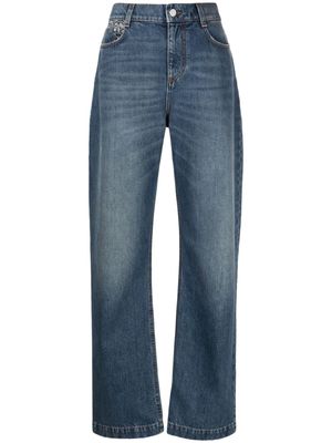 Stella McCartney S-Wave straight-leg jeans - Blue