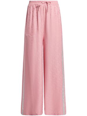 Stella McCartney S-Wave wide-leg trousers - Pink