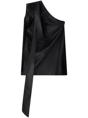 Stella McCartney scarf one-shoulder top - Black