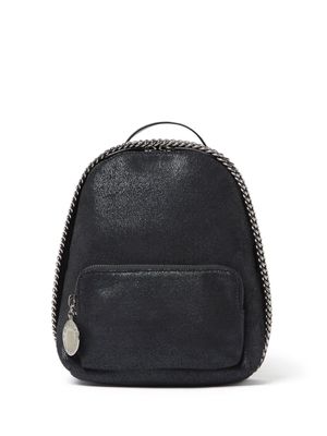 Stella McCartney Shaggy chain-link backpack - Black