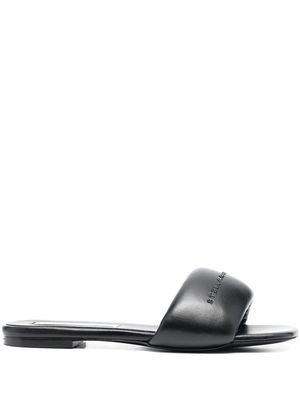 Stella McCartney Signature flat sandals - Black