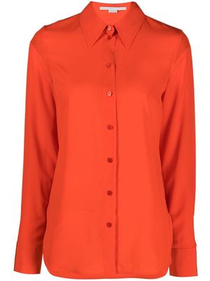 Stella McCartney silk buttoned blouse - Orange