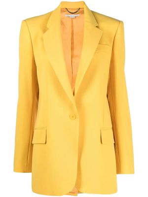 Stella McCartney single-breasted blazer - Yellow