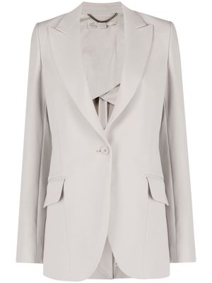 Stella McCartney single-breasted tailored blazer - Grey