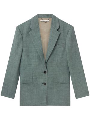 Stella McCartney single-breasted wool blazer - Green