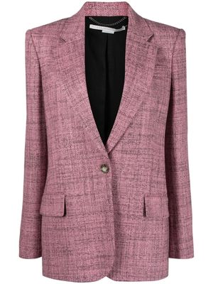 Stella McCartney single-breasted wool blazer - Pink