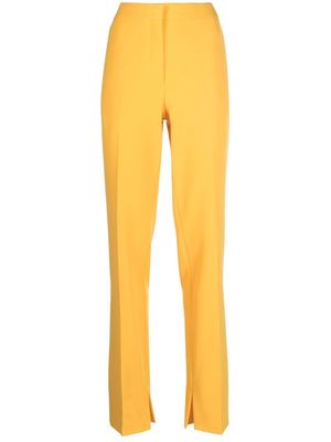 Stella McCartney slim-fit straight trousers - Yellow