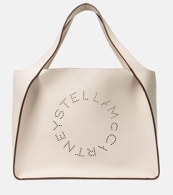 Stella McCartney Stella Logo faux leather tote