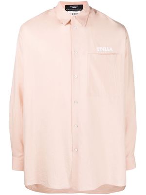 Stella McCartney Stella Logo printed shirt - Pink