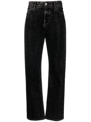 Stella McCartney stonewash straight-legged jeans - Black