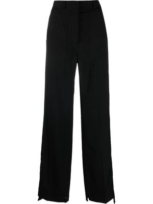 STELLA MCCARTNEY straight-leg cargo-pocket trousers - Black