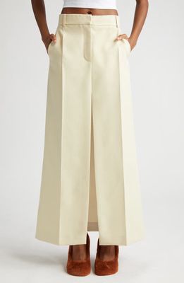 Stella McCartney Straight Maxi Skirt in 9541 Butter