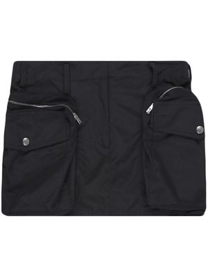 Stella McCartney Utilitarian cargo-pocket miniskirt - Black