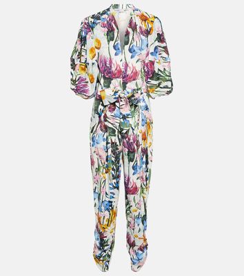Stella McCartney V-neck floral jumpsuit
