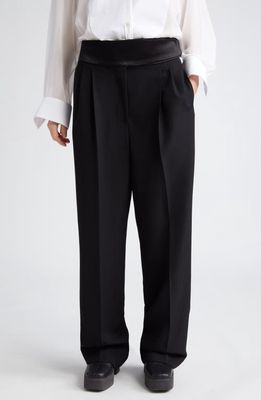 Stella McCartney Wool Tuxedo Pants in 1000 - Black