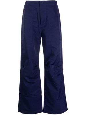 Stella Nova flared cropped trousers - Blue