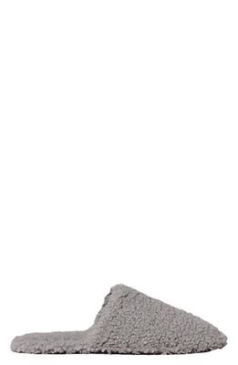 Stems High Pile Fleece Slipper in Taupe