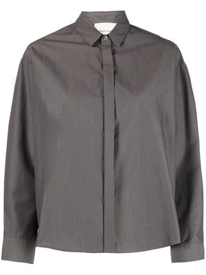 Stephan Schneider boxy-fit button-up shirt - Grey
