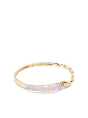 Stephen Webster 18kt yellow gold Slimline Shard opal diamond bracelet