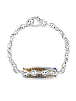 Stephen Webster Inline Razer silver bracelet