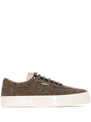 Stepney Workers Club Dellow textured sneakers - Green