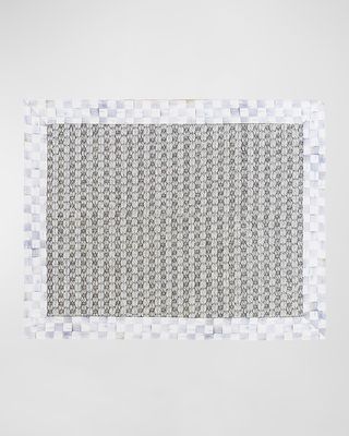 Sterling Check Chunky Sisal-Wool Rug, 2'x 3'