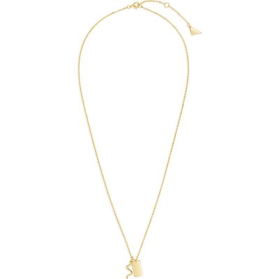 Sterling Forever Bella Pendant Necklace in Gold 