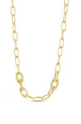 Sterling Forever Samar Chain Link Necklace in Gold