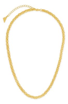 Sterling Forever Yara Chain Necklace in Gold 