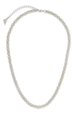 Sterling Forever Yara Chain Necklace in Silver 