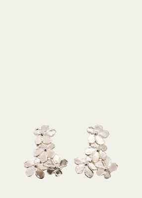 Sterling Silver Forest Earrings