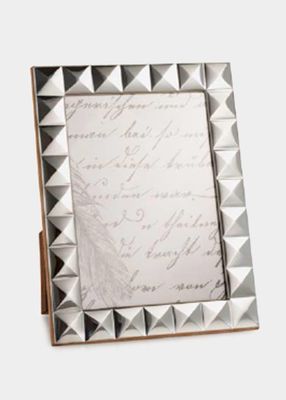 Sterling Silver Pyramid Picture Frame, 8" x 10"