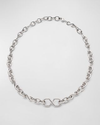 Sterling Silver The Symbol Infinity Necklace