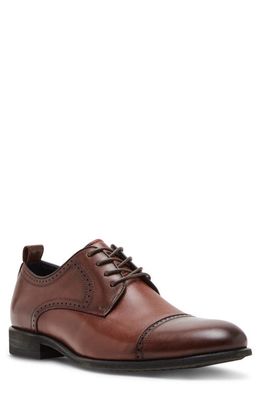 Steve Madden Aalon Cap Toe Derby in Tan/Tan