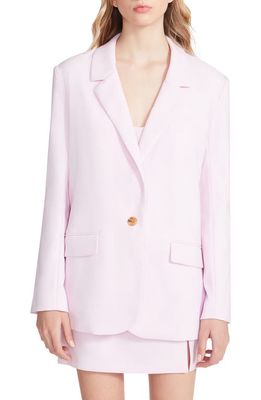 Steve Madden Kaira Boyfriend Blazer in Pink Tulle