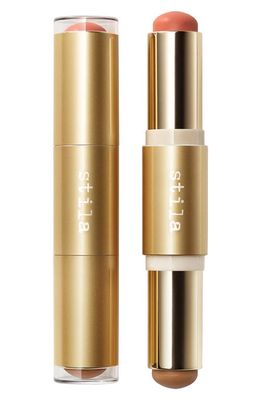 Stila Blush & Bronze Hydro-Blur Cheek Duo Stick in Apricot And Golden