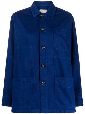 Still Here single-breasted button-fastening jacket - Blue