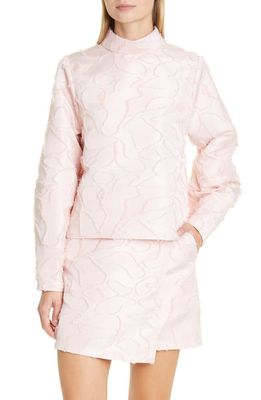 Stine Goya Cheche Textured Pattern Top in 1460 Rose