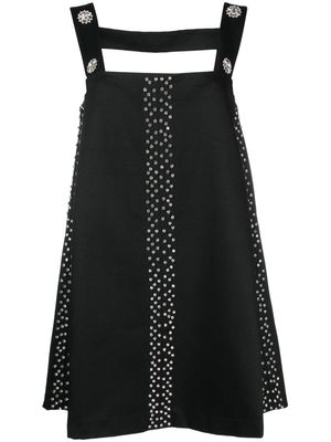 Stine Goya Nomi crystal-embellished sleeveless minidress - Black