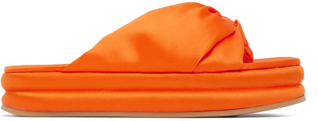 Stine Goya Orange Hailey Flip Flops