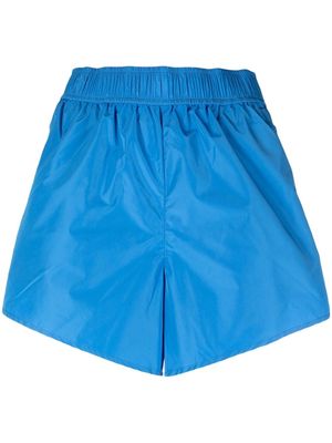 Stine Goya Oska high-waist shorts - Blue
